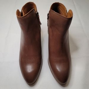 Frye Brown Leather Booties in size 10M